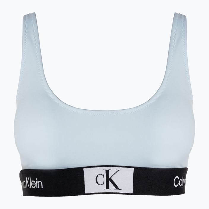 Calvin Klein Bralette-Rp costum de baie top albastru