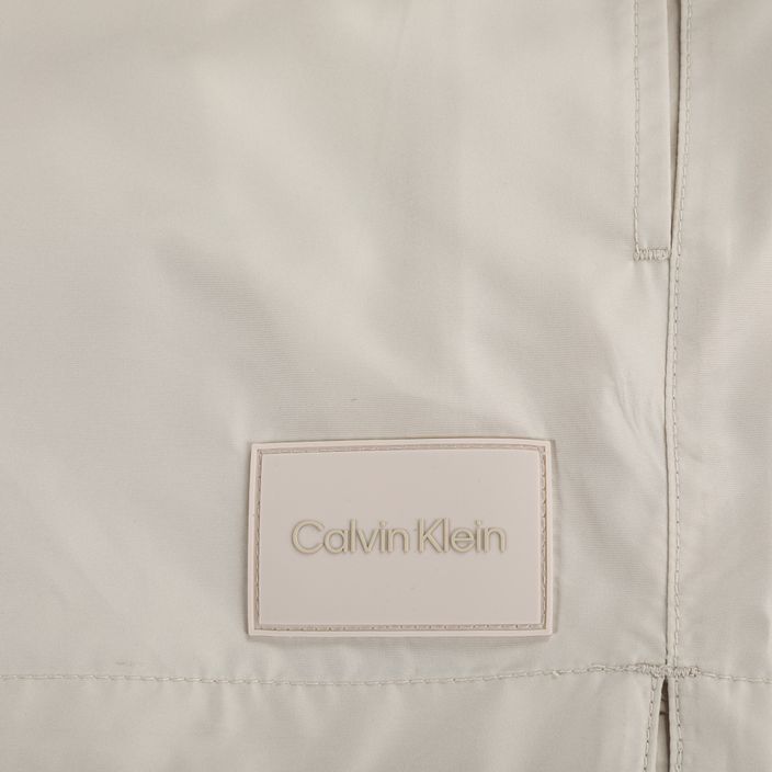 Pantaloni scurți de baie bărbați Calvin Klein Short Double Wb bej pentru bărbați 3