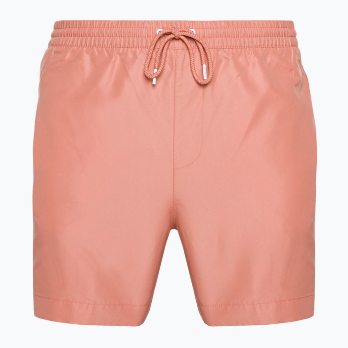 Pantaloni scurți de baie bărbați Calvin Klein Medium cu cordon roz