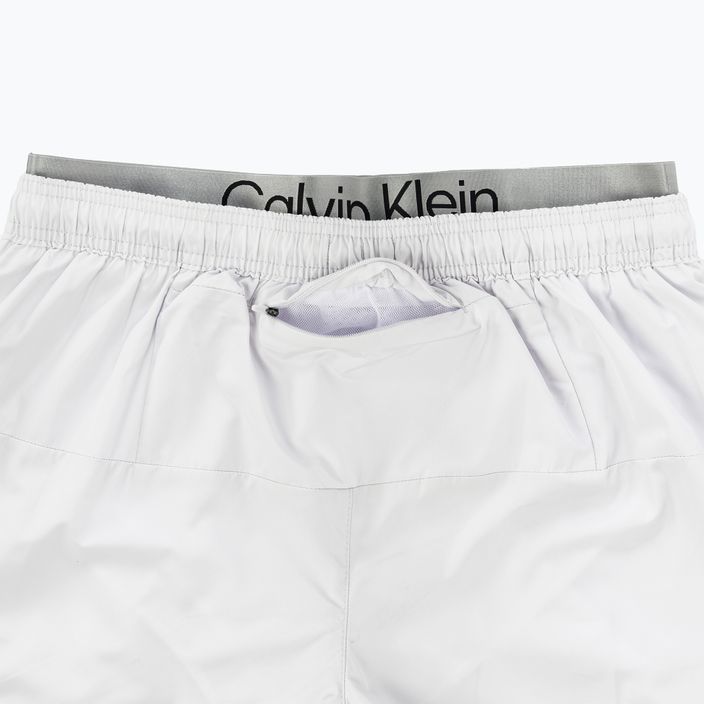 Pantaloni scurți de baie pentru bărbați Calvin Klein Short Double Waistband nimbus cloud 5