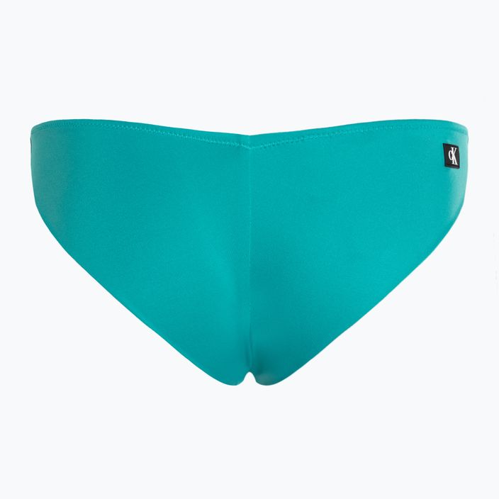 Partea de jos a costumului de baie Calvin Klein Brazilian blue ocean 2