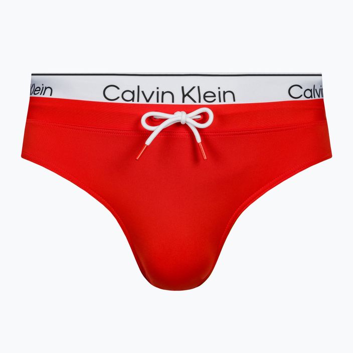 Slip de baie pentru bărbați Calvin Klein Brief Double WB red