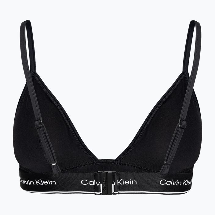 Partea de sus a costumului de baie Calvin Klein Triangle-RP black 2