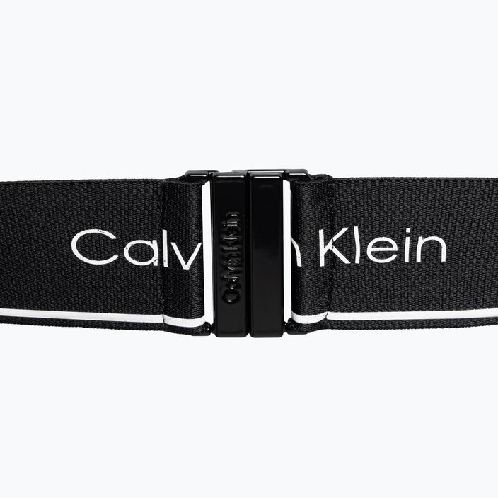 Partea de sus a costumului de baie Calvin Klein Triangle-RP black 4