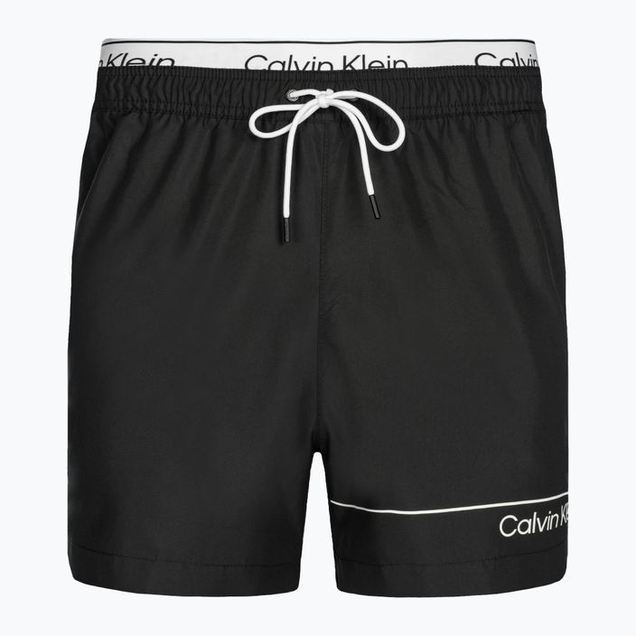 Pantaloni scurți de baie pentru bărbați Calvin Klein Medium Double black