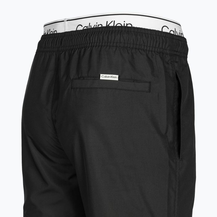 Pantaloni scurți de baie pentru bărbați Calvin Klein Medium Double black 4