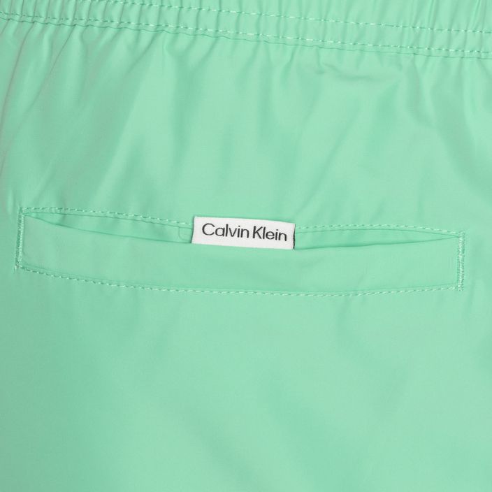 Pantaloni scurți de baie pentru bărbați Calvin Klein Medium Double WB cabbage 4