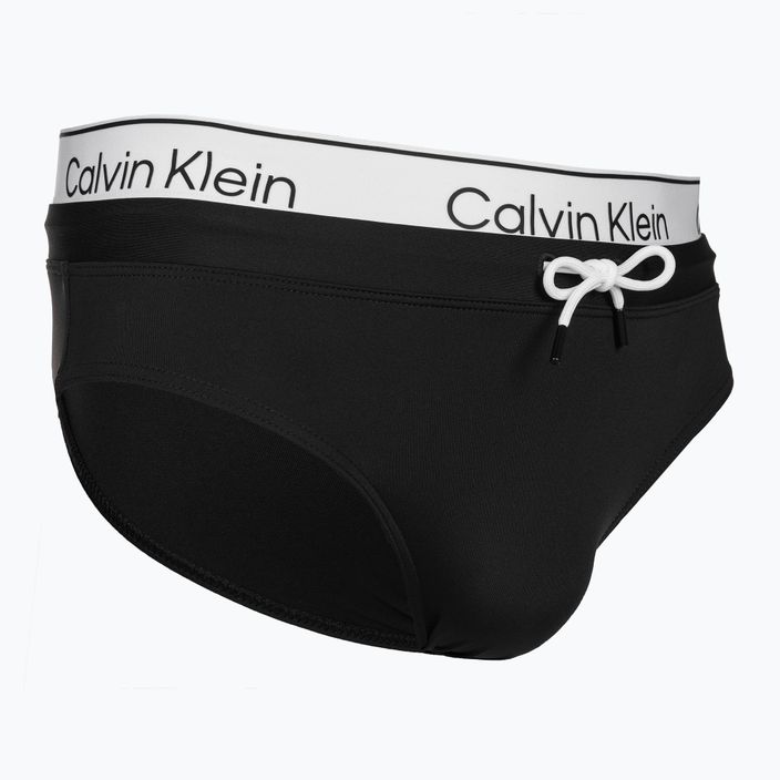 Slip de baie pentru bărbați Calvin Klein Brief Double WB black 3