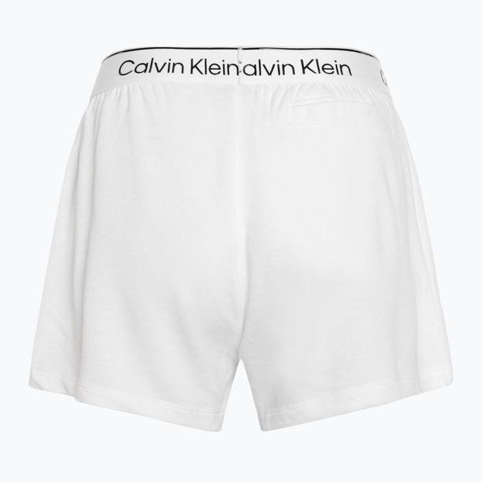 Pantaloni scurți de baie pentru femei Calvin Klein Relaxed Short classic white 2