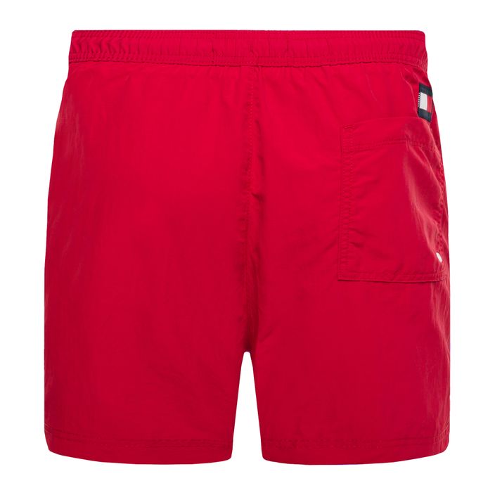 Pantaloni scurți de baie Tommy Hilfiger Sf Medium cu cordon roșu pentru bărbați 2