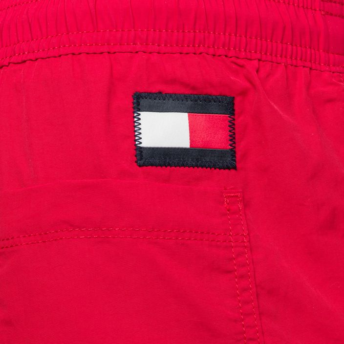 Pantaloni scurți de baie Tommy Hilfiger Sf Medium cu cordon roșu pentru bărbați 3