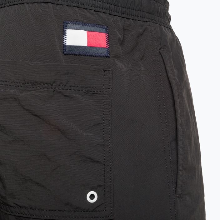 Pantaloni scurți de înot Tommy Hilfiger Sf Medium cu cordon negru pentru bărbați 3