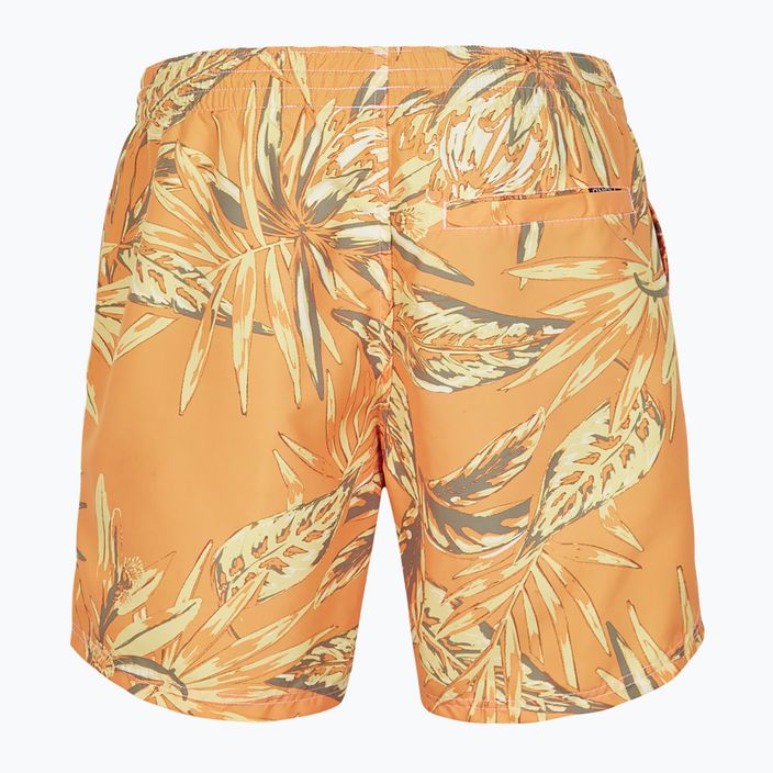 Pantaloni scurți de înot O'Neill Cali Floral 16'' pentru bărbați, cu flori tonale nugget 2