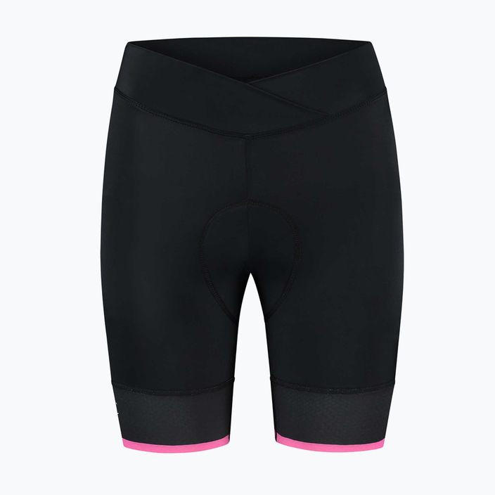Rogelli Select II pantaloni scurți de ciclism pentru femei negru/roz 3