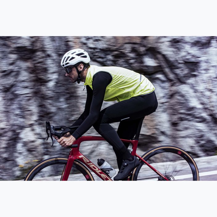 Vesta de ciclism pentru bărbați Rogelli Core fluor 9