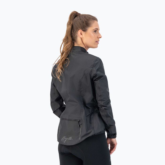 Jachetă de ciclism pentru femei Rogelli Core negru 2