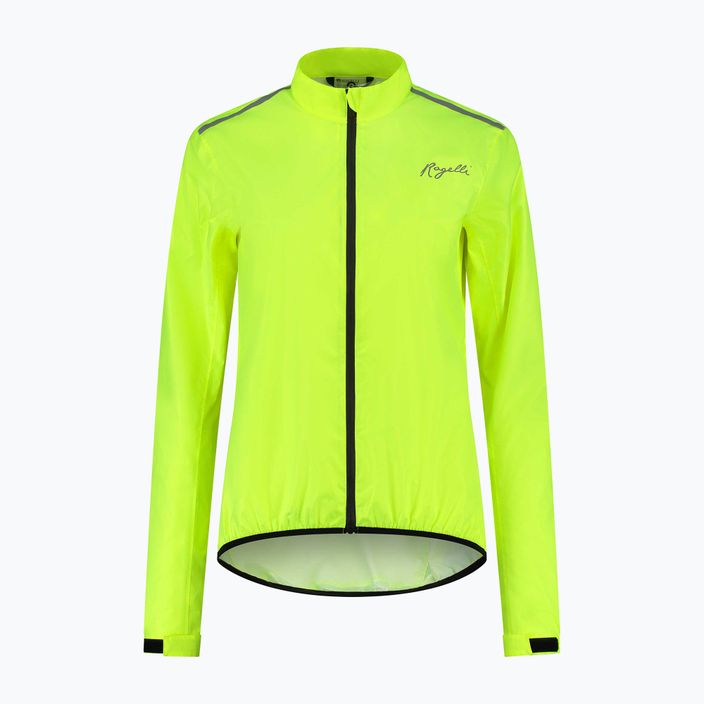 Jachetă de ciclism pentru femei Rogelli Core galben 3