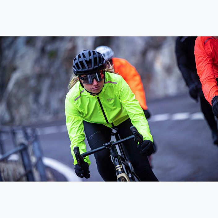 Jachetă de ciclism pentru femei Rogelli Core galben 7