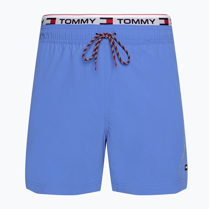 Pantaloni scurți de înot pentru bărbați Tommy Hilfiger DW Medium Drawstring blue spell