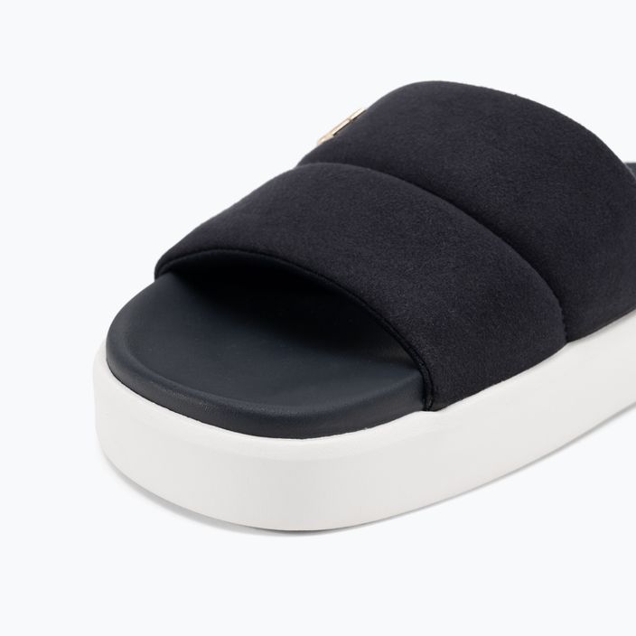 Papuci pentru femei Tommy Hilfiger Platform Pool Slide space blue 7