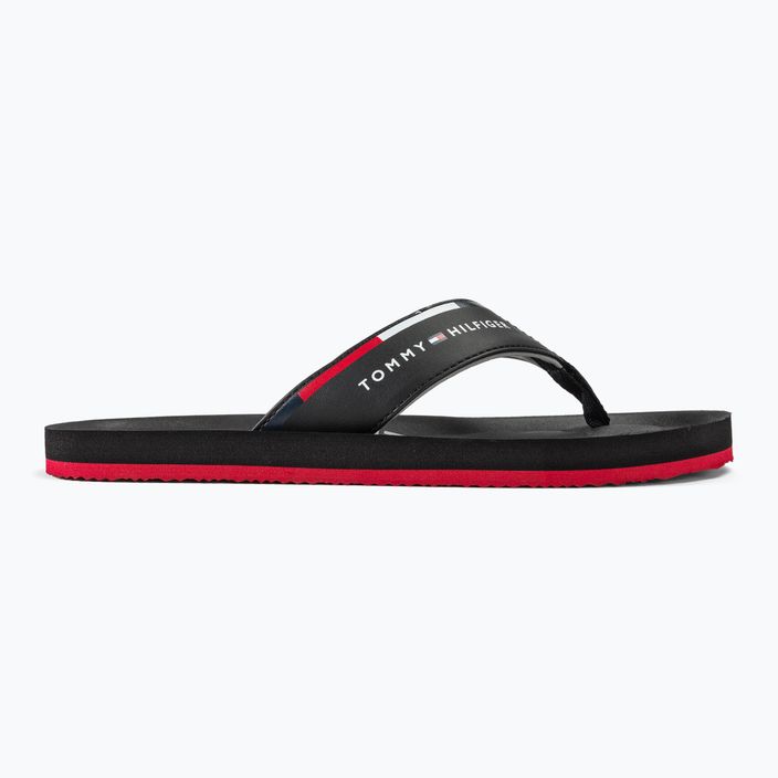 Bărbați Tommy Hilfiger Comfort Beach Sandal negru flip flop negru 2