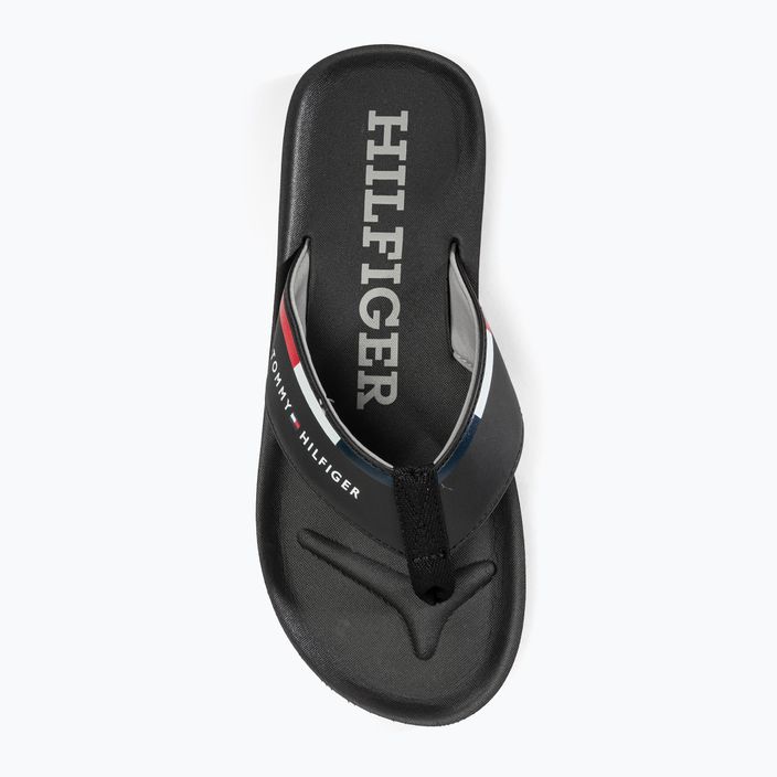 Bărbați Tommy Hilfiger Comfort Beach Sandal negru flip flop negru 5