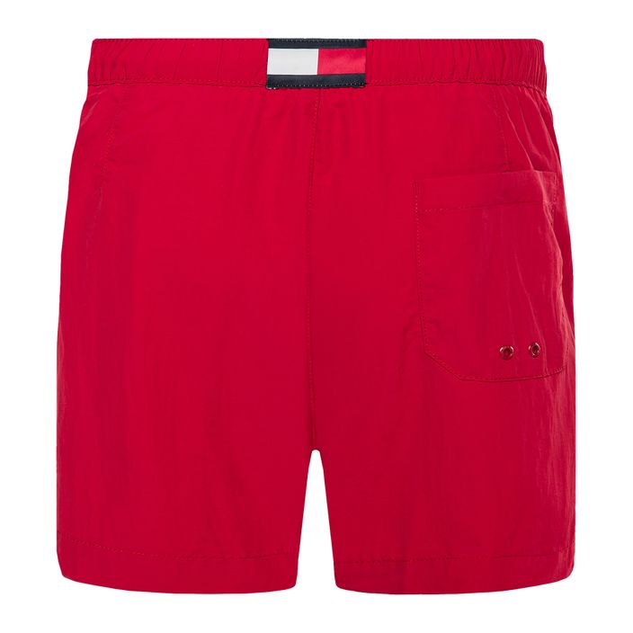 Pantaloni scurți de baie Tommy Hilfiger Medium cu cordon roșu pentru bărbați 2