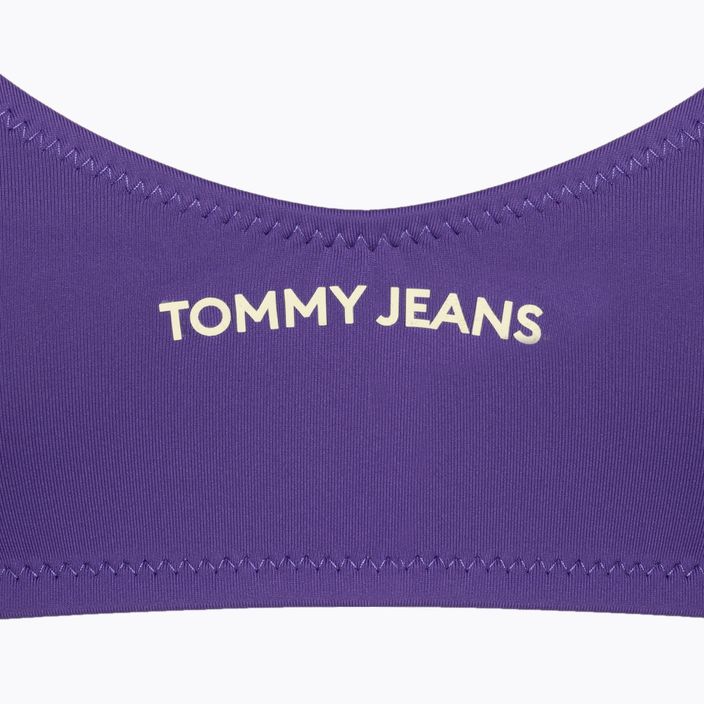 Partea de sus a costumului de baie Tommy Jeans Bralette quantum purple 3