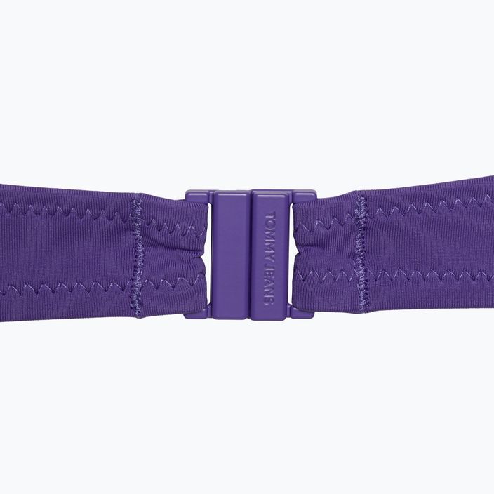 Partea de sus a costumului de baie Tommy Jeans Bralette quantum purple 4