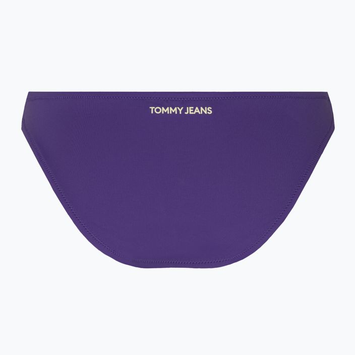 Partea de jos a costumului de baie Tommy Jeans High Leg Cheeky Bikini quantum purple 2