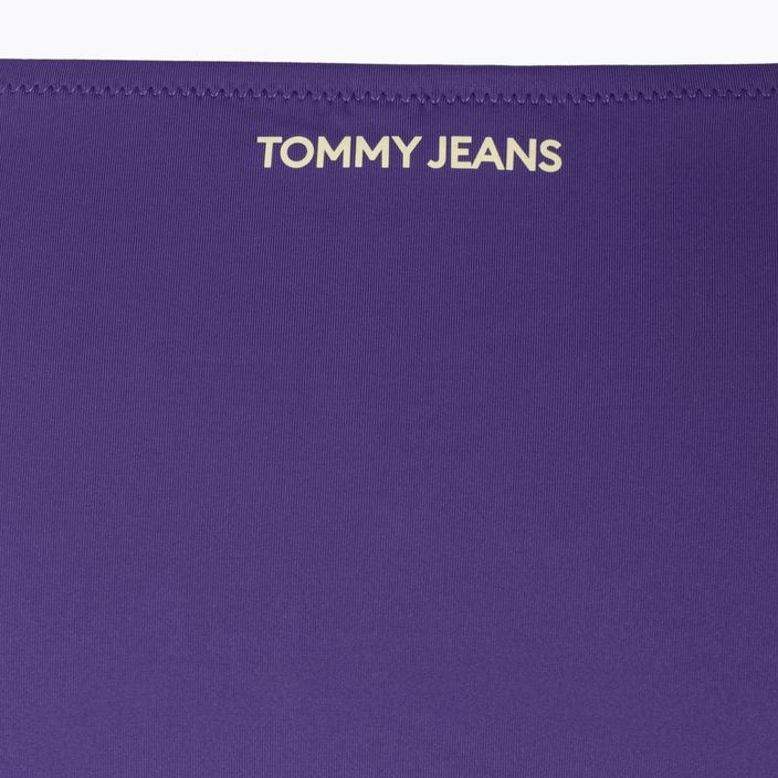 Partea de jos a costumului de baie Tommy Jeans High Leg Cheeky Bikini quantum purple 4