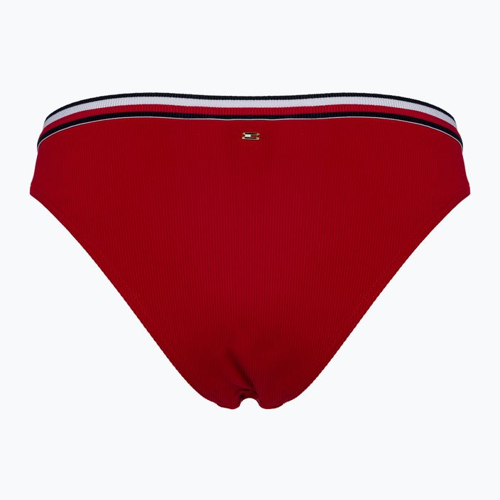 Partea de jos a costumului de baie Tommy Hilfiger Cheeky High Leg Bikini primary red 2