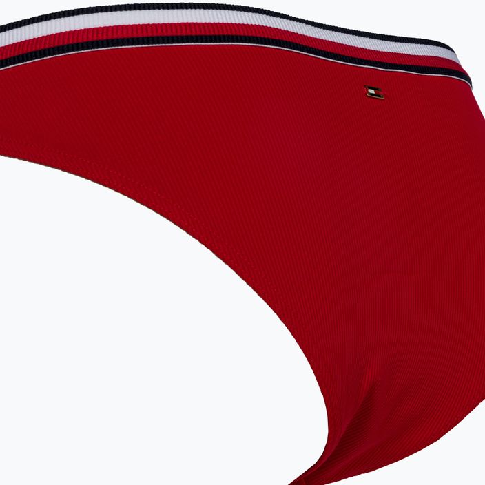Partea de jos a costumului de baie Tommy Hilfiger Cheeky High Leg Bikini primary red 3