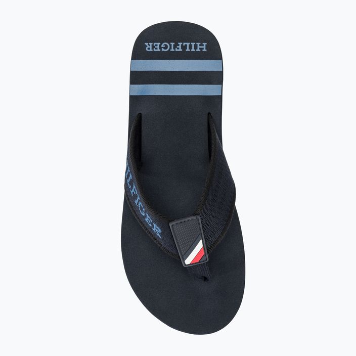 Papuci pentru bărbați Tommy Hilfiger Sporty Beach Sandal deser sky 6