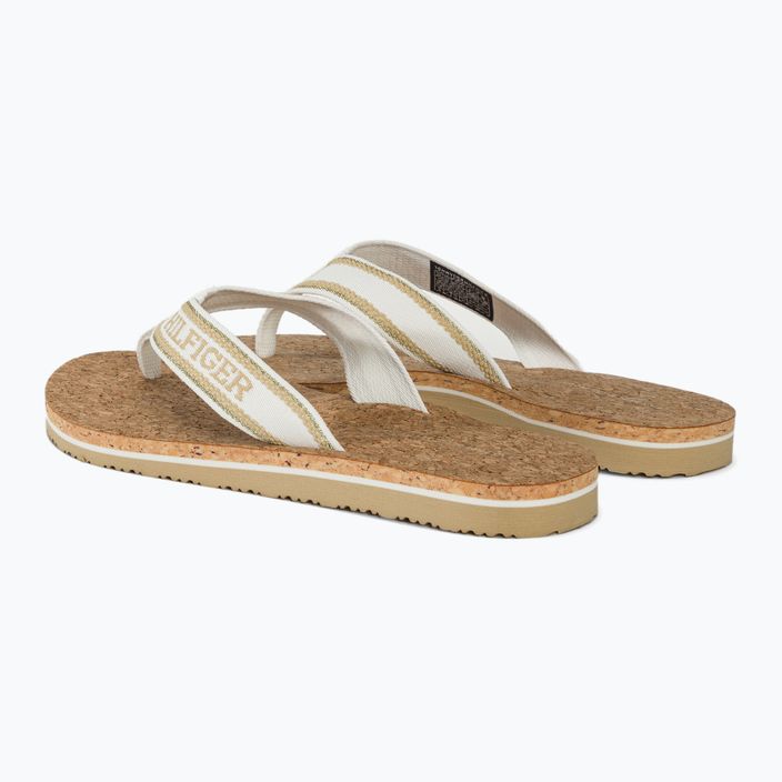 Papuci pentru femei Tommy Hilfiger Cork Beach Sandal harvest wheat 3