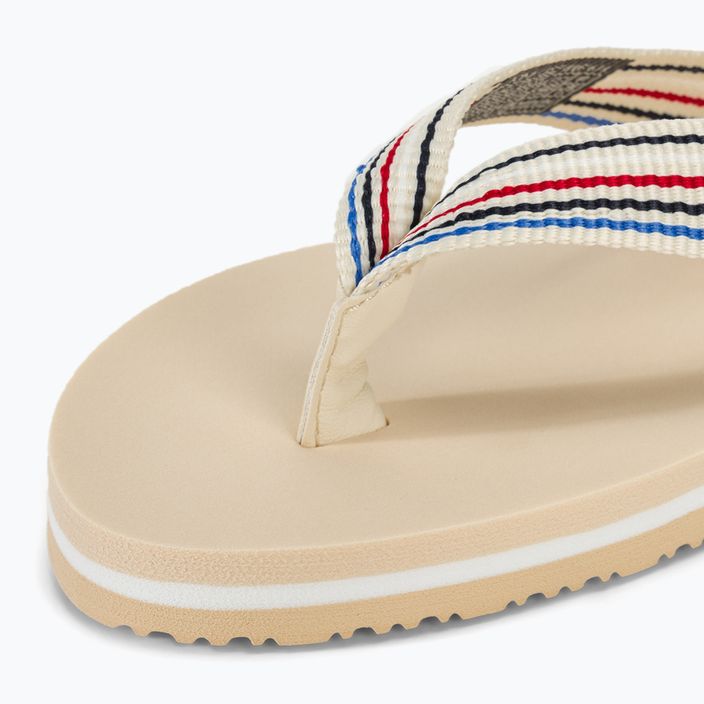 Papuci pentru femei Tommy Hilfiger Stripes Beach Sandal calico 7
