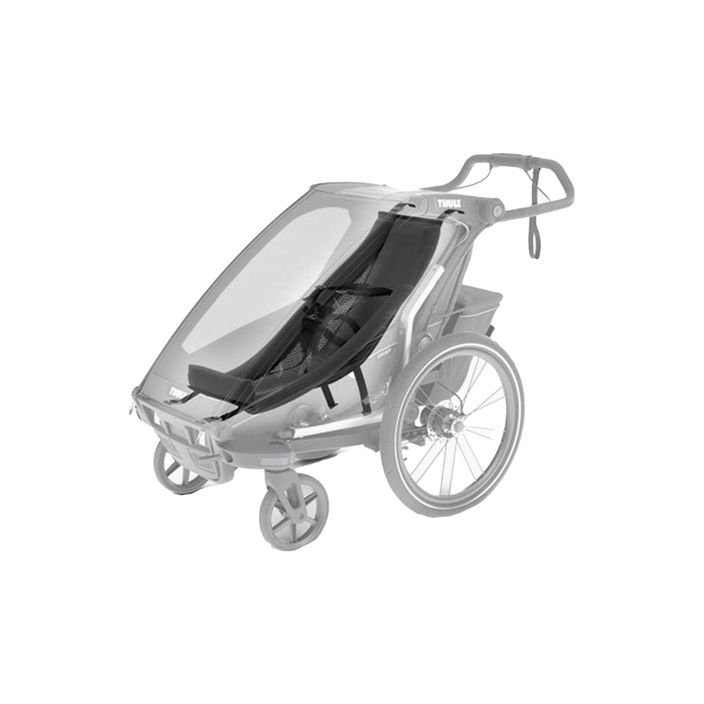 Sling pentru bebeluși pentru cărucior de bicicletă Thule Chariot Infant Sling, negru, 20201504 2