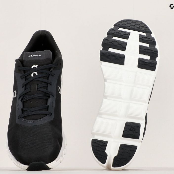 Pantofi de alergare pentru bărbați On Cloudflow 4 negru/alb 15