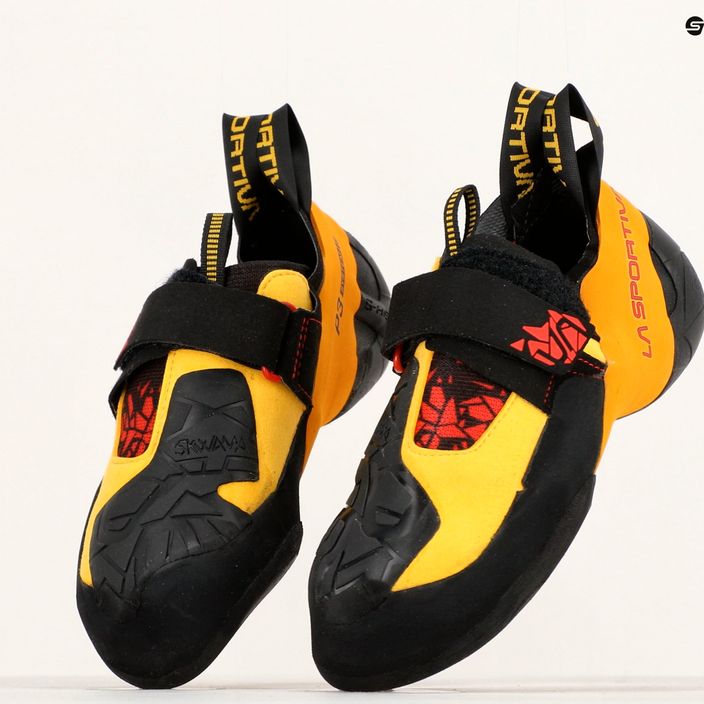 Pantof de alpinism pentru bărbați La Sportiva Skwama negru/galben 16