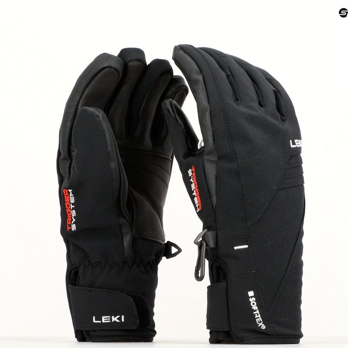 Mănuși de schi pentru femei LEKI Cerro 3D negru 9