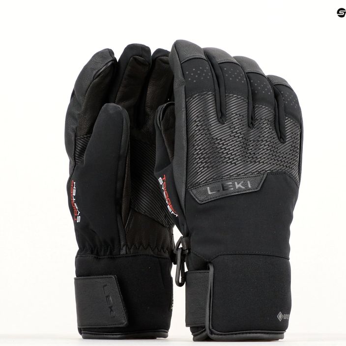 Mănuși de schi pentru bărbați LEKI Performance 3D GTX negru 8
