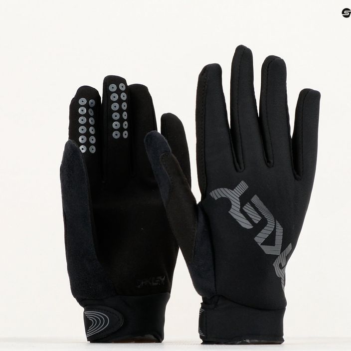Oakley Seeker Thermal Mtb mănuși de ciclism pentru bărbați negru FOS901325 3