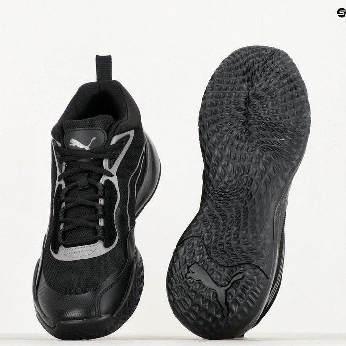 Pantofi de baschet pentru bărbați PUMA Playmaker Pro Trofee puma argintiu învechit / fontă / negru puma 16