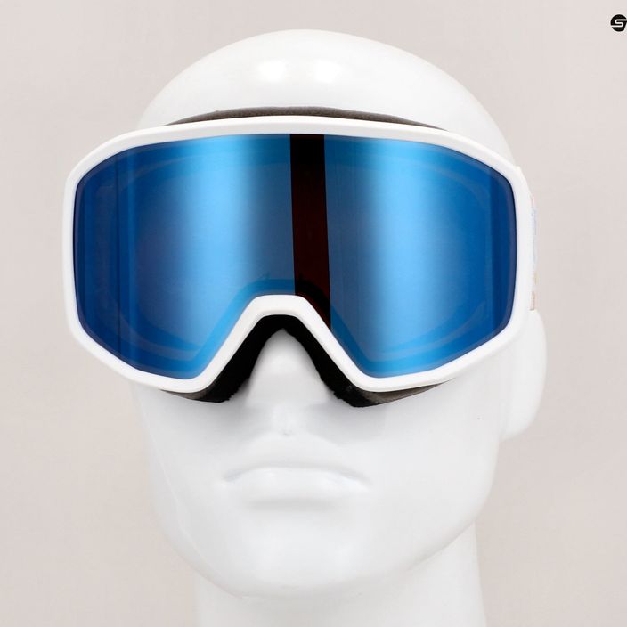 Ochelari de snowboard pentru femei ROXY Izzy sapin alb/albastru ml 12