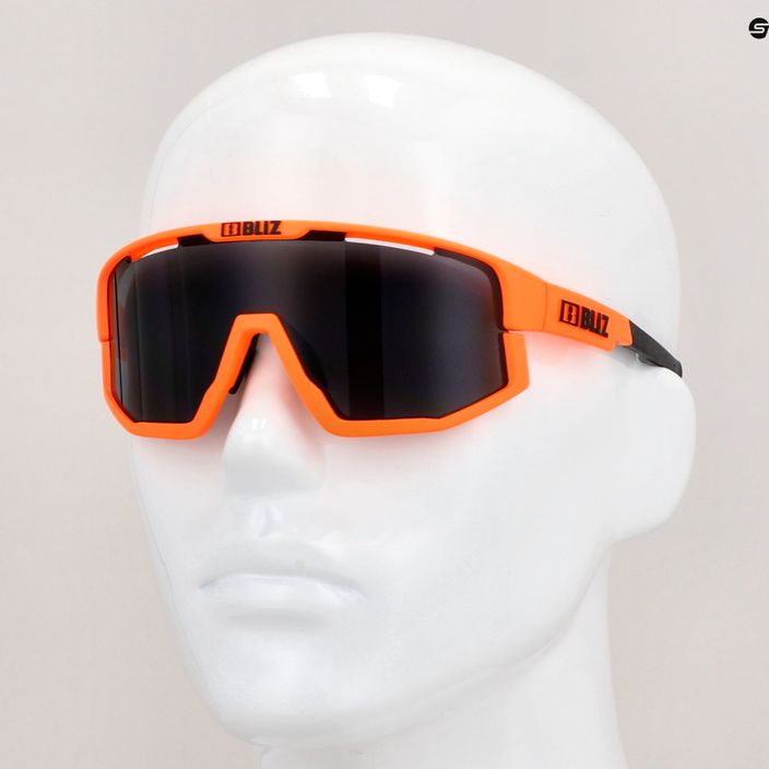 Ochelari de ciclism Bliz Fusion S3 mat neon portocaliu/frumos 10