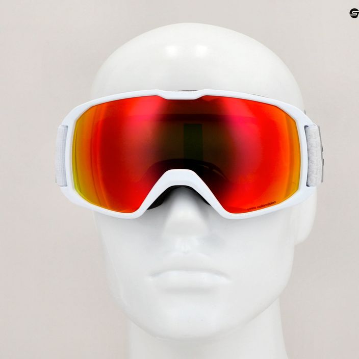 UVEX Xcitd CV S2 ochelari de schi alb mat/roz de groază/colorvision verde 6