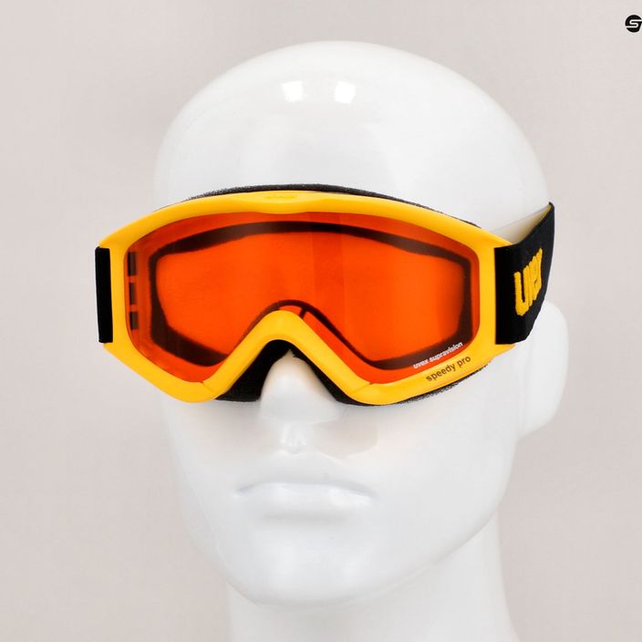 UVEX ochelari de schi pentru copii Speedy Pro galben/ auriu-portocaliu 6