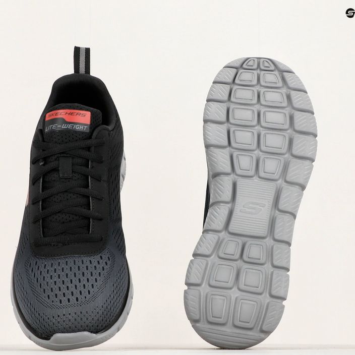 SKECHERS Track Ripkent pantofi de antrenament pentru bărbați negru / cărbune 9