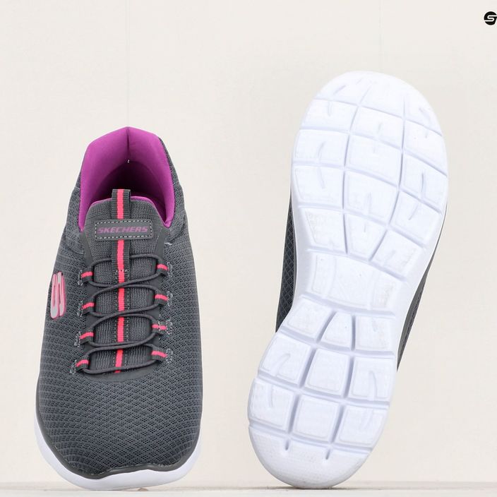 SKECHERS Summits pantofi de antrenament pentru femei cărbune/violet 14
