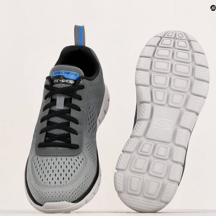 SKECHERS Track Ripkent pantofi de antrenament pentru bărbați cărbune/gri 8